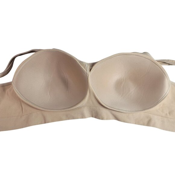 Bali Comfort Revolution Wirefree Full Coverage Bra Tan 3XL Seamless 3488/B488 - Picture 6 of 8